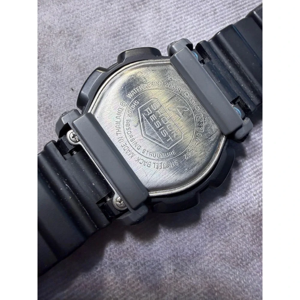 Casio G-Shock DW-9052 Black Digital Watch Shock Resist 200M Water Resistant 3232